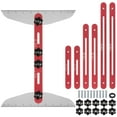 thumbnail image 1 of Uxcell Stair Tread Template Tool 9"to 54" Adjustable Length for Stair Treads, Red, 1 of 6