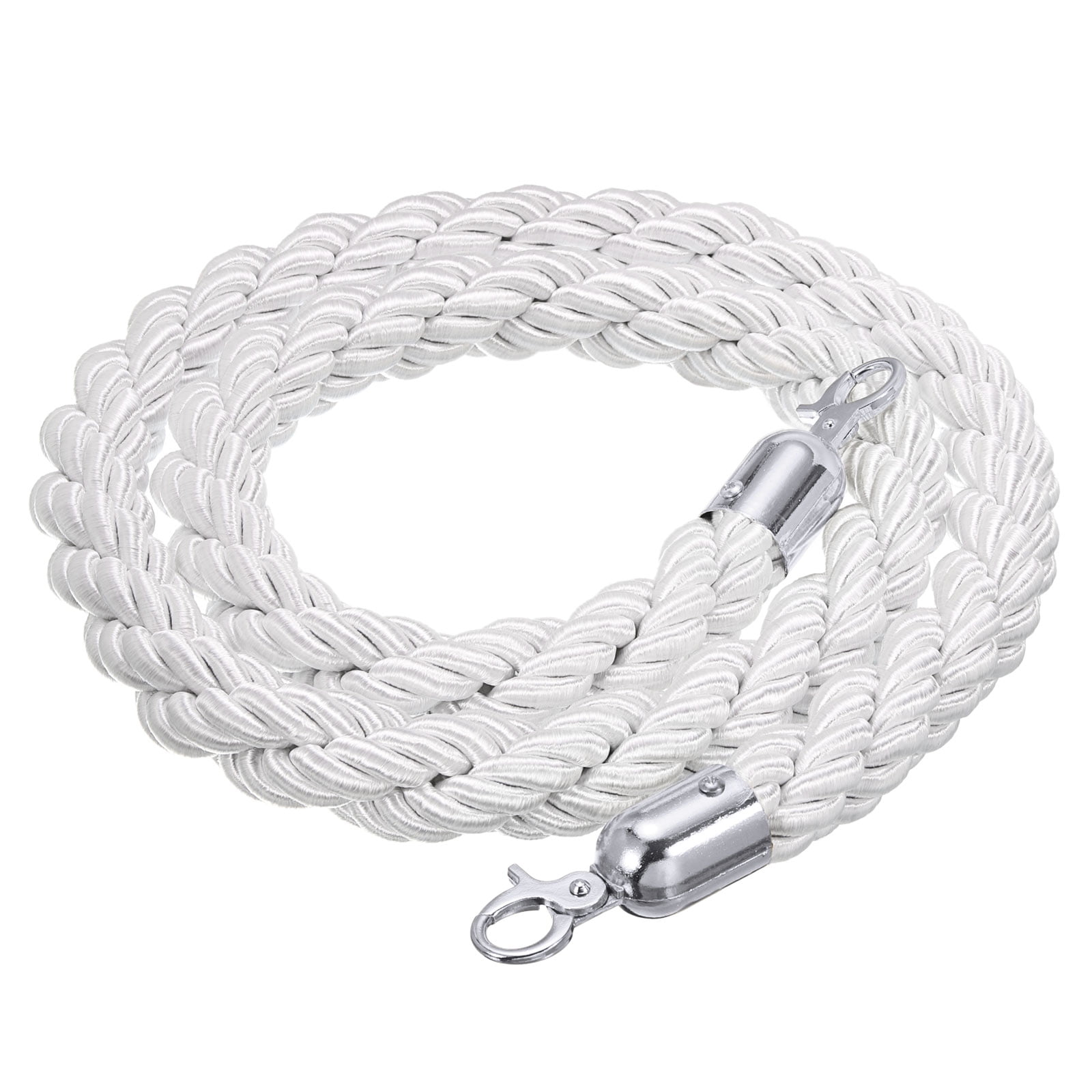 Uxcell Stanchion Rope, 1.5m/5Ft Barrier Rope Twisted Post Ropes