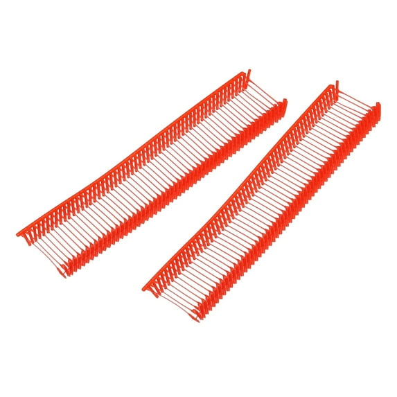Uxcell Standard Tagging Fasteners, Garment Tags Label Plastic Refills, Fabric Tag Attachments Barbs for Clothing, Retail 5000 pack Red 0.6 inch