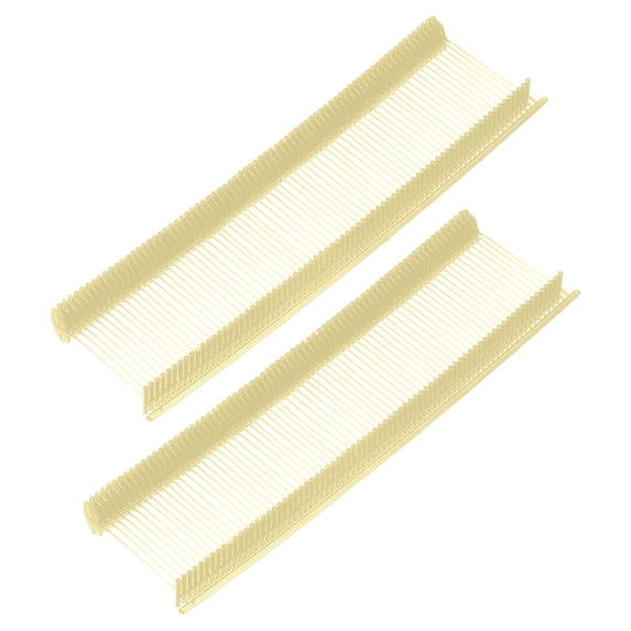 Uxcell Standard Tagging Gun Fasteners 5000 Pcs 0.8 Inch Label Gun Price Tagging Barbs Clothing Tags Barbs Attachments for Clothes Fabric Price Label Garment, Light Yellow