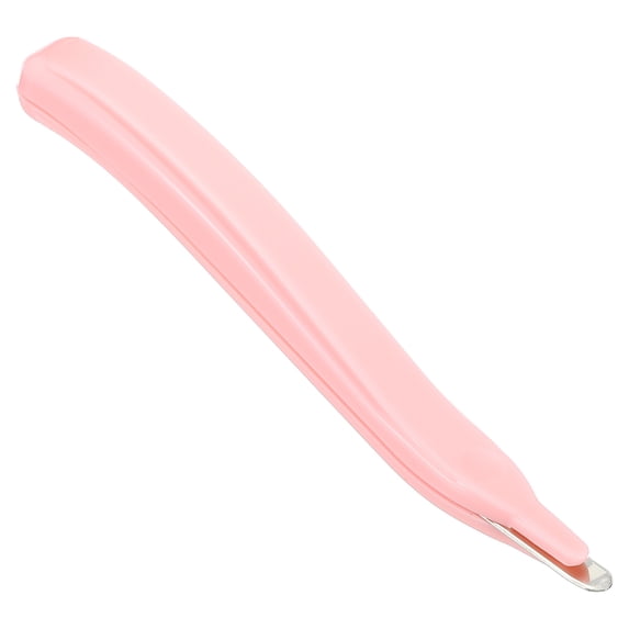 Uxcell Staple Remover Magnetic Staple Puller Desktop Removal Tool Cutting Tool, Pink
