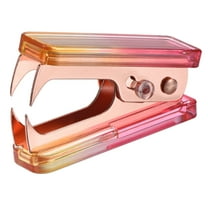 Uxcell Stapler Puller Acrylic Body Metal Jaw Office Home Staple Removers, Colored
