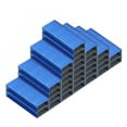 thumbnail image 1 of Uxcell Staples for Stapler, 2 Pack #10 Mini 3/16 Inch Length Staples for Office Supplies, Blue, 1 of 6
