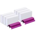 thumbnail image 1 of Uxcell Staples for Stapler, 6 Pack(1000Pcs Staples Per Pack) 26/6 Standard 1/4 Inch Length Staples Jam Free Rose Red, 1 of 6