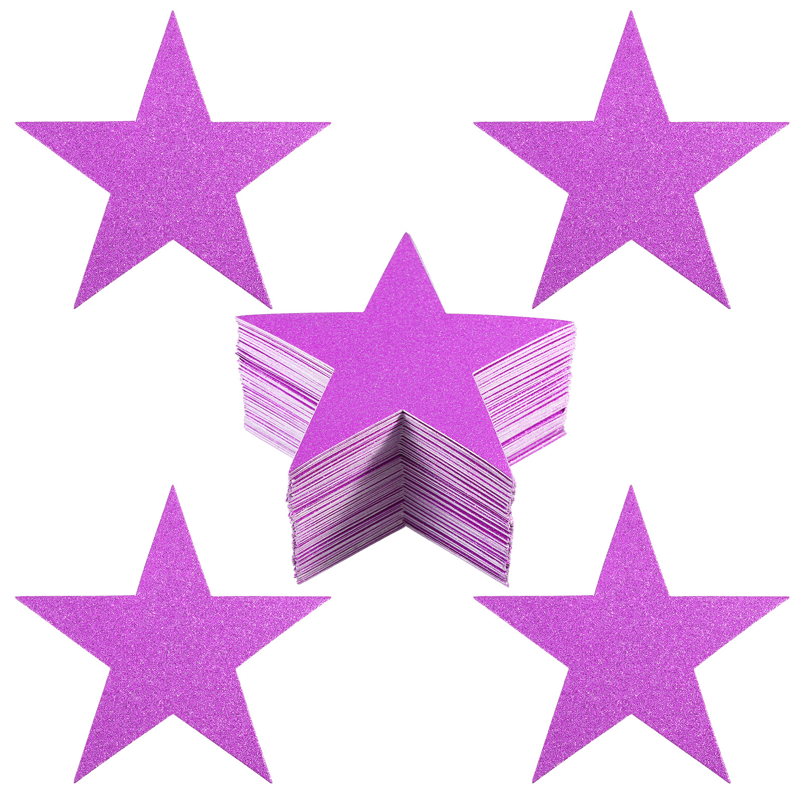 Uxcell Star Cutouts, 150 Pack Star Cutout Paper Stars for Classroom