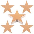 thumbnail image 1 of Uxcell Star Cutouts, 60 Pack Star Cutout Paper Stars for Classroom Decoration DIY Craft, Dark Golden, 1 of 6