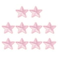 thumbnail image 1 of Uxcell Star Patches for Clothes, 10 Pcs 3.35x3.43 Inch Sequin Star Iron Embroidered, Pink, 1 of 6