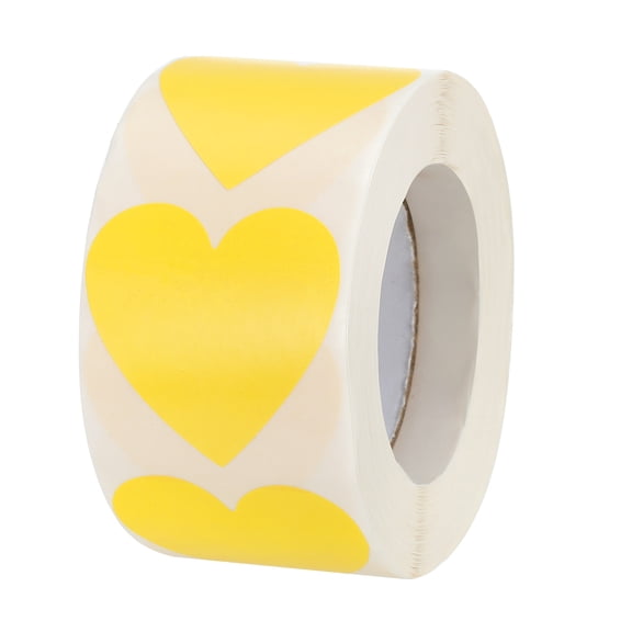 Uxcell Star Stickers DIY Adhesive Labels for Notes Greeting Cards Gift Boxes Yellow