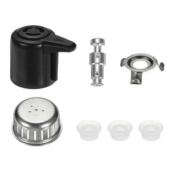 Uxcell Steam Release Valve Float Valve Replacement Parts Accessories Set for Pressure Cooker 5/6QT, Set of 7