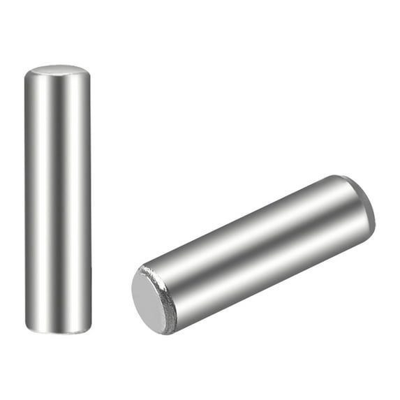 Uxcell Steel Pins 304 Stainless Steel Dowel Pin Cylindrical Shelf Support Pin Silver 2.5 x 10mm 25pcs