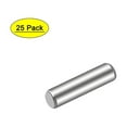 thumbnail image 1 of Uxcell Steel Pins 304 Stainless Steel Dowel Pin Cylindrical Shelf Support Pin Silver 2.5 x 12mm 25pcs, 1 of 5