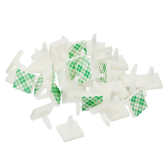 Uxcell Sticky PCB Spacer, 0.19" Supporting Height Adhesive Standoffs, White 40Pack