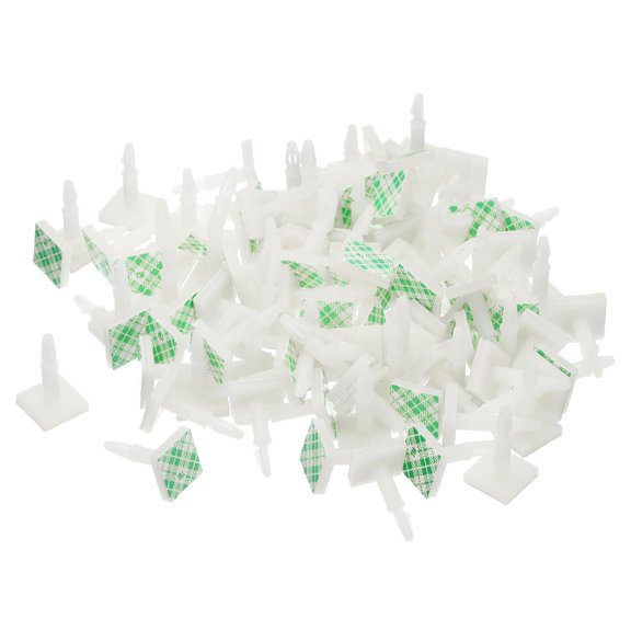 Uxcell Sticky PCB Spacer, 0.56" Supporting Height Adhesive Standoffs, White 100Pack