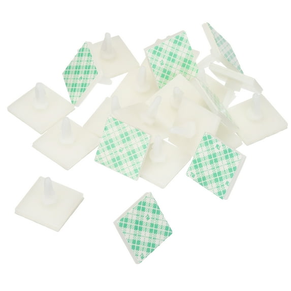 Uxcell Sticky PCB Spacer, 24 Pcs Adhesive Standoffs 0.19" Supporting Height Adhesive Insulated Standoffs, White
