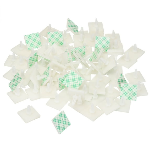 Uxcell Sticky PCB Spacer, 80 Pcs Adhesive Standoffs 0.19" Supporting Height Adhesive Insulated Standoffs, White