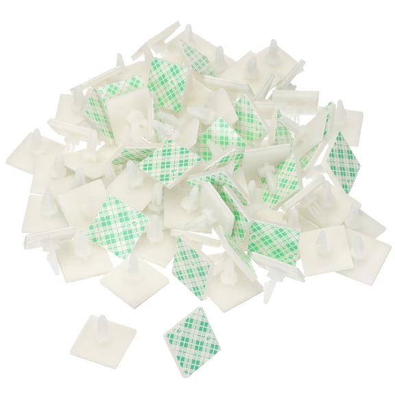 Uxcell Sticky PCB Spacer, 80 Pcs Adhesive Standoffs 0.21" Supporting Height Adhesive Insulated Standoffs, White