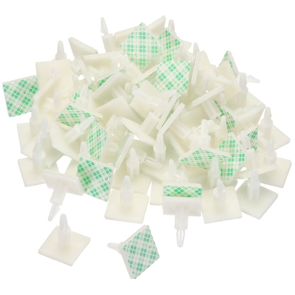 Uxcell Sticky PCB Spacer, 80 Pcs Adhesive Standoffs 0.48" Supporting Height Adhesive Insulated Standoffs, White