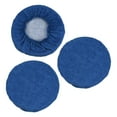 thumbnail image 1 of Uxcell Stool Covers Round, 3 Pack Elastic Bar Stool Cover for 12"-14" Chair, Dark Blue, 1 of 6