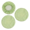 thumbnail image 1 of Uxcell Stool Covers Round, 3 Pack Elastic Bar Stool Cover for 12"-14" Chair, Grass Green, 1 of 6