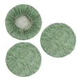 thumbnail image 1 of Uxcell Stool Covers Round, 3 Pack Elastic Bar Stool Cover for 12"-14" Chair, Green, 1 of 6