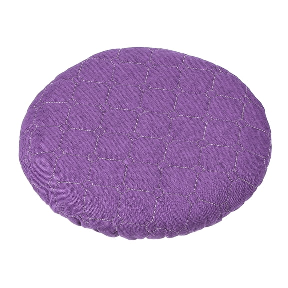 Uxcell Stool Covers Round, Elastic Bar Stool Covers Washable Stool Cushion Slipcover Bar Chair Seat Covers for 10-13 Inch Purple 1