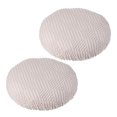 thumbnail image 1 of Uxcell Stool Covers Round, Elastic Bar Stool Covers Washable Stool Cushion Slipcover Stretchy Bar Chair Seat Cover Pink 11"-14", 1 of 7