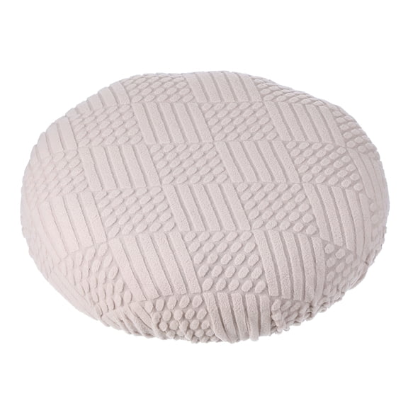 Uxcell Stool Covers Round, Elastic Bar Stool Covers Washable Stool Cushion Slipcover Stretchy Bar Chair Seat Cover for Chair Pink 11"-14"