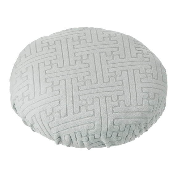 Uxcell Stool Covers Round, Elastic Bar Stool Covers Washable Stool Cushion Slipcover Stretchy Bar Chair Seat Cover for Chairs Grey 11"-14"