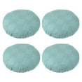 thumbnail image 1 of Uxcell Stool Covers Round, Elastic Bar Stool Covers Washable Stool Cushion Slipcover Stretchy Bar Chair Seats Cover Light Blue 11"-14", 1 of 7