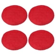 thumbnail image 1 of Uxcell 4Pcs Bar Stool Covers, Elastic Bar Stool Seat Covers for 10"-13" Chair, Red, 1 of 7