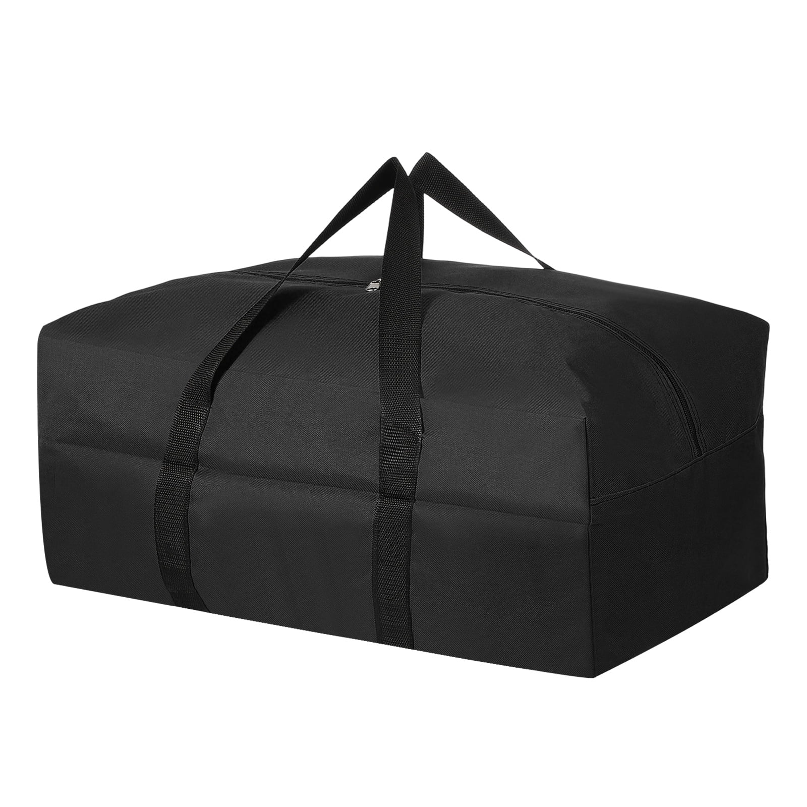 Uxcell Storage Duffle Bag, Zippered Duffel Bag for Travel 24 Inch & Black -Fitting for (Outdoor/Travel/Tent/Sports)