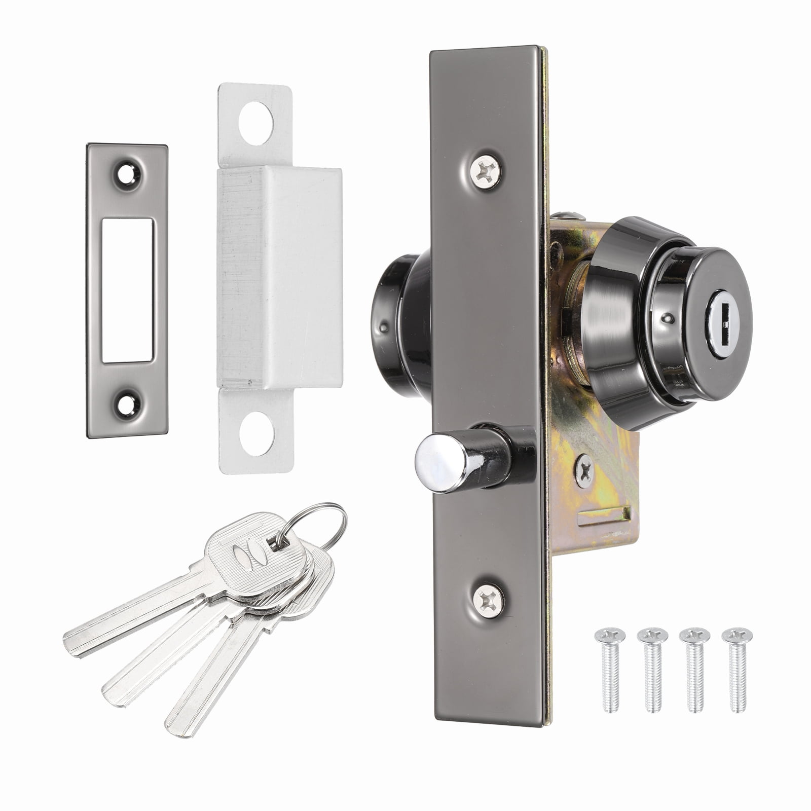 Uxcell Storefront Door Mortise Lock, Commercial Deadbolt Mortise Lock ...