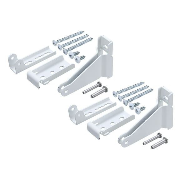 Uxcell Storm Door Closer Bracket, Screen Door Closer Replacement Parts, Repair Jamb Bracket, 2 Set