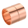 thumbnail image 1 of Uxcell Straight Copper Coupling Fitting Welding Joint for HVAC Air Conditioner 1.5 Inch, 1 of 5