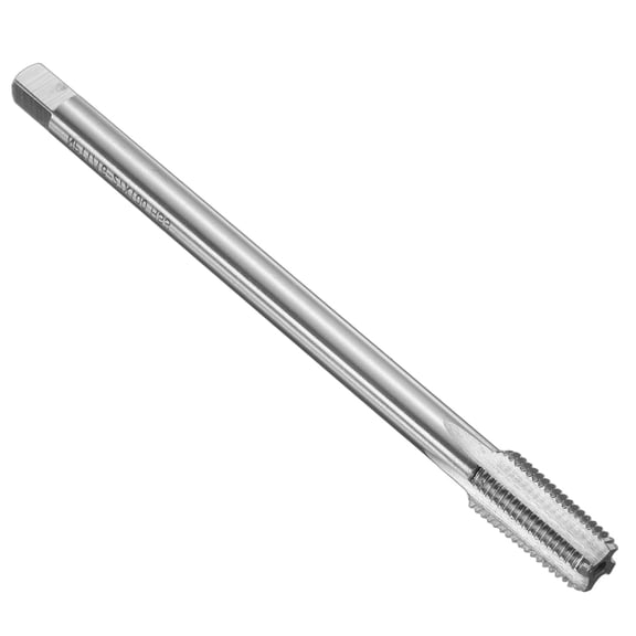 Uxcell Straight Flute Screw Taps NPT 1/16-27 2B Thread Machine Threading Tap Tapping Tools, 3.94" Extra Long
