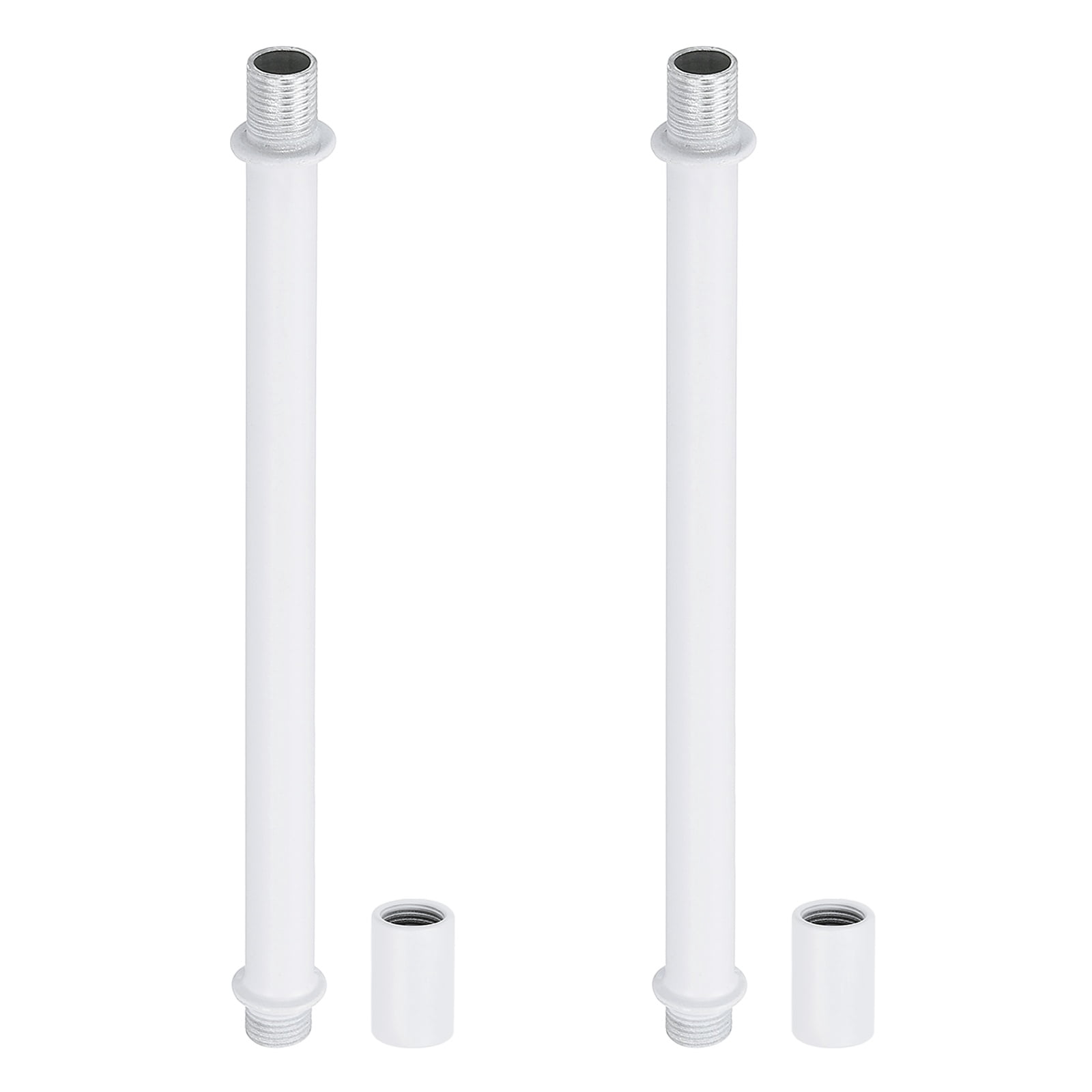 Stem Thread Rod Uxcell Straight Pipe Lamp Stems Rod Kit, 2 Set M10 Carbon Steel 150mm(5 ...