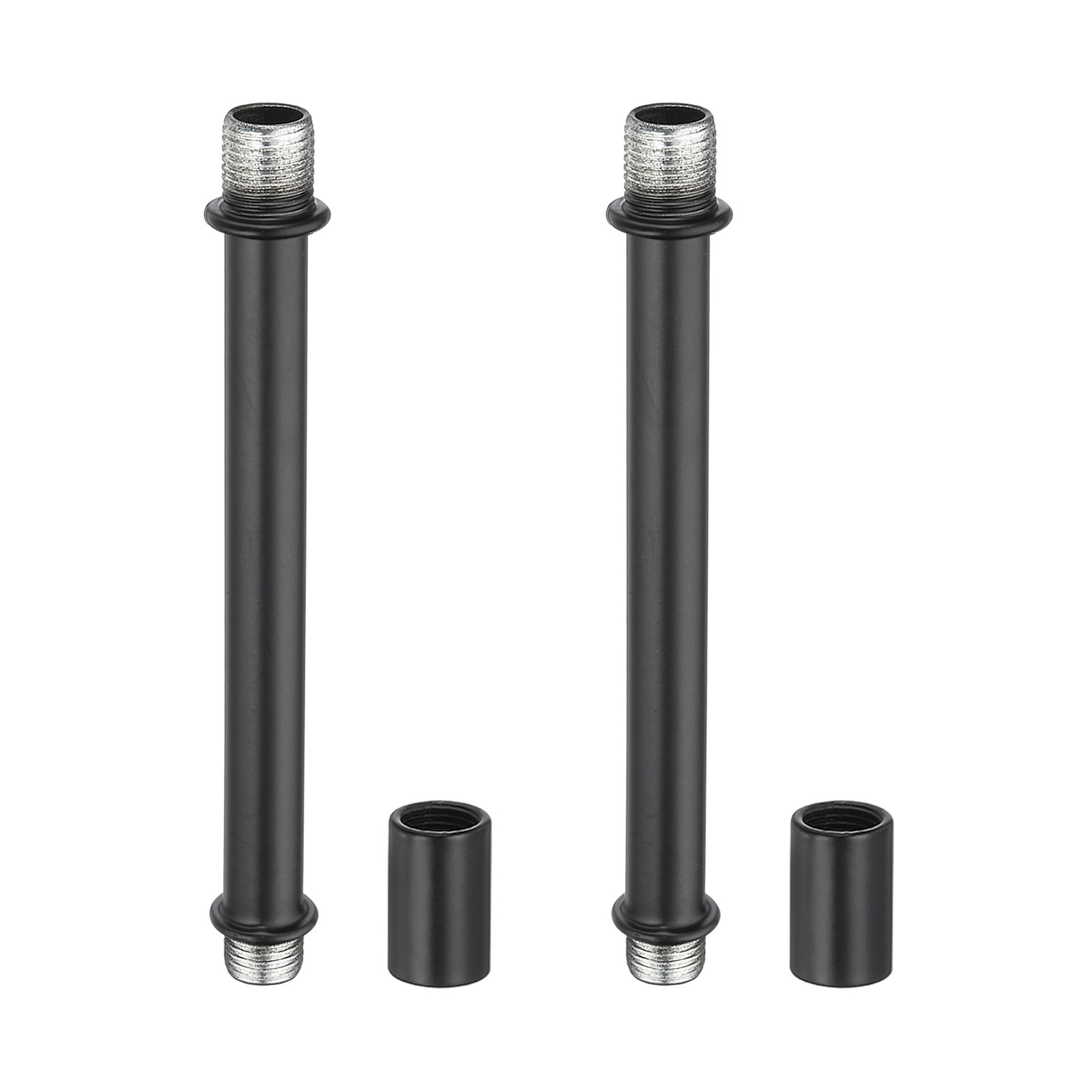 Stem Thread Rod Uxcell Straight Pipe Lamp Stems Rod Kit, 2 Set M10 Carbon Steel 90mm(3. ...