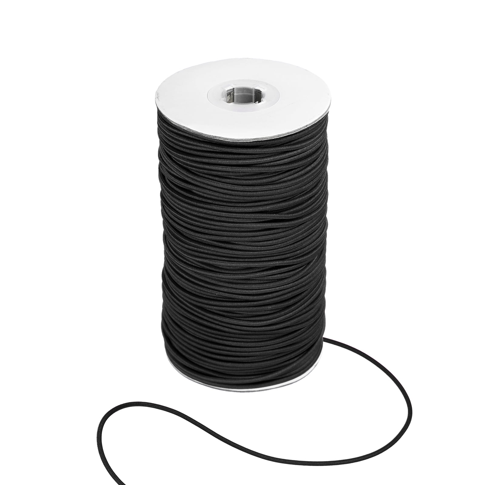 Uxcell Stretchy String for Bracelets, Elastic Crystal Thread Stretch Elastic Beading Cord 2.5mm & Black-Fitting For(Bracelets/Sewing/Beading/Necklace/Jewelry Making/Crafts DIY)