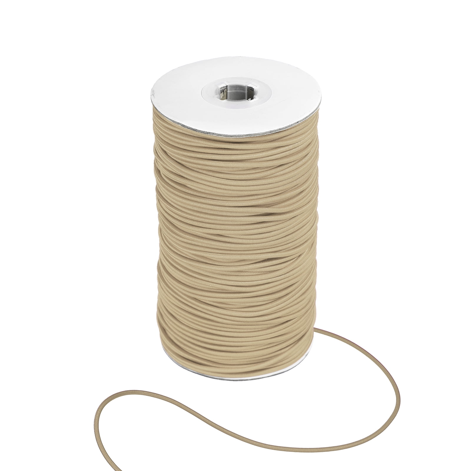 Uxcell Stretchy String for Bracelets, Elastic Crystal Thread Stretch Elastic Beading Cord 2.5mm & Brown-Fitting For(Bracelets/Sewing/Beading/Necklace/Jewelry Making/Crafts DIY)