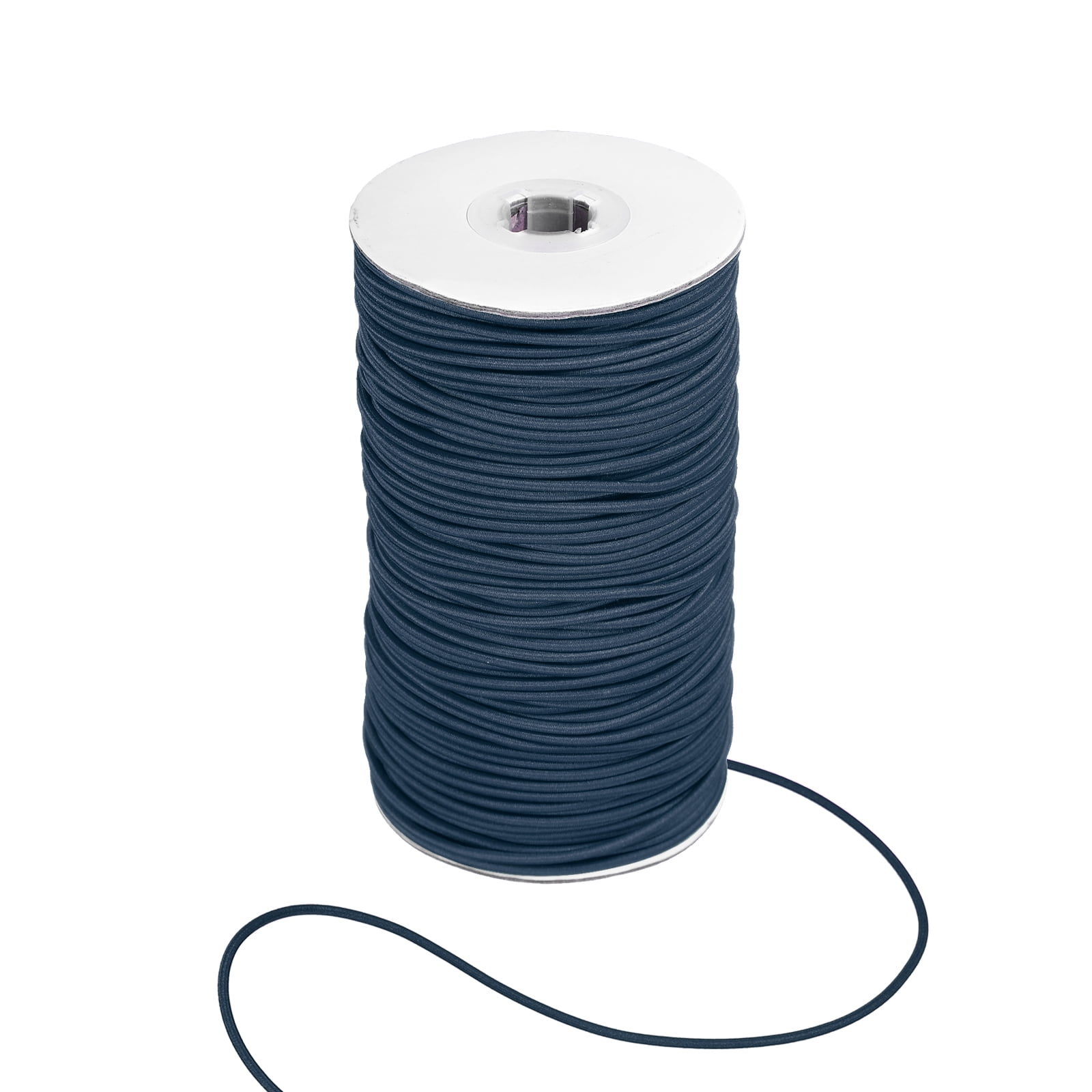 Uxcell Stretchy String for Bracelets, Elastic Crystal Thread Stretch Elastic Beading Cord 2.5mm & Dark Blue-Fitting For(Bracelets/Sewing/Beading/Necklace/Jewelry Making/Crafts DIY)