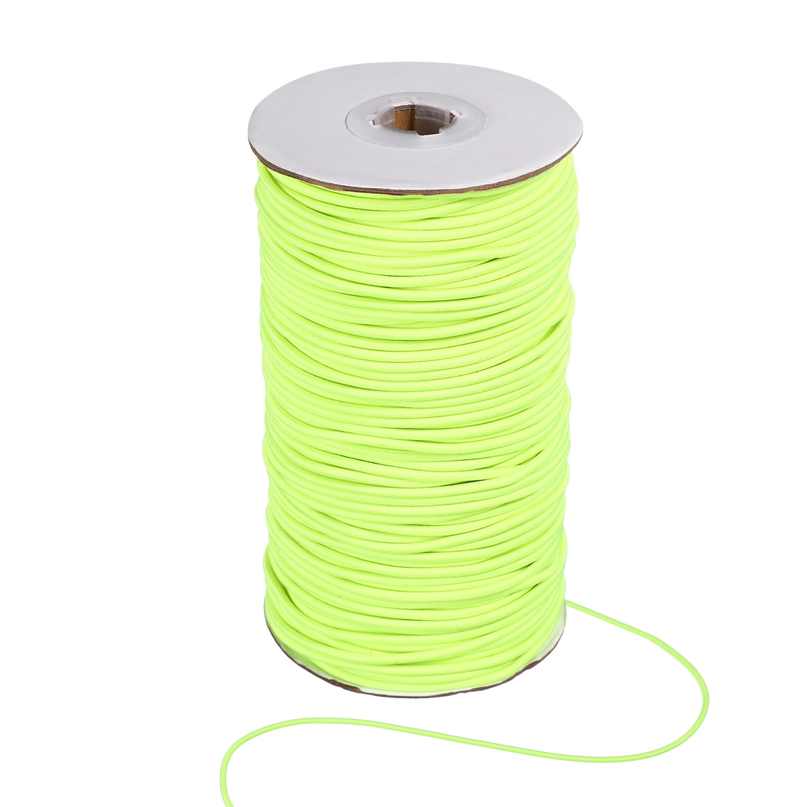 Uxcell Stretchy String for Bracelets, Elastic Crystal Thread Stretch Elastic Beading Cord 2.5mm & Fluorescent Green-Fit For(Bracelets/Sewing/Beading/Necklace/Jewelry Making/Crafts DIY)