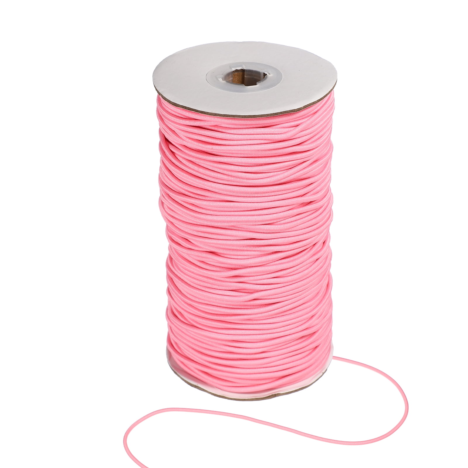 Uxcell Stretchy String for Bracelets, Elastic Crystal Thread Stretch Elastic Beading Cord 2.5mm & Peach Pink-Fitting For(Bracelets/Sewing/Beading/Necklace/Jewelry Making/Crafts DIY)
