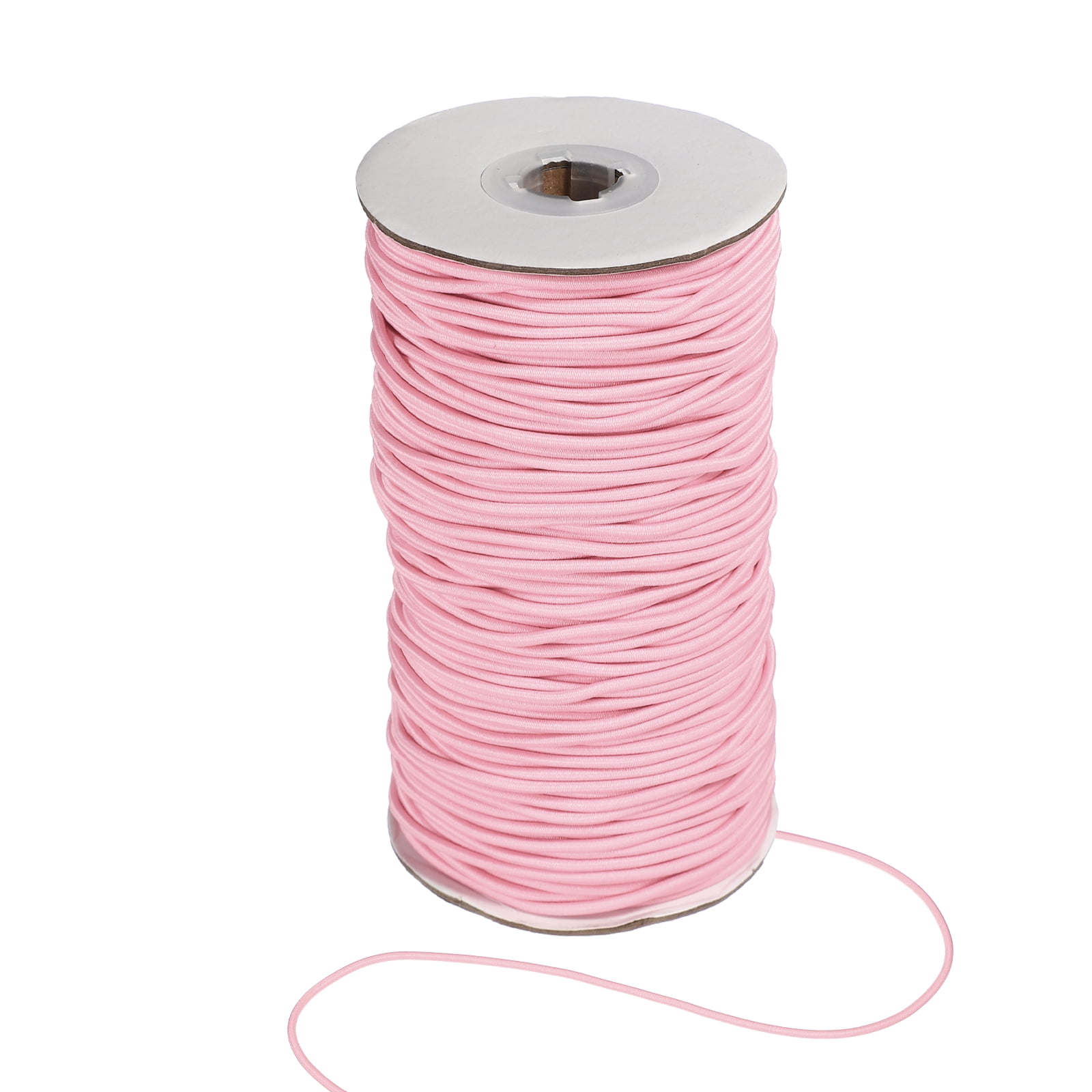 Uxcell Stretchy String for Bracelets, Elastic Crystal Thread Stretch Elastic Beading Cord 2.5mm & Pink-Fitting For(Bracelets/Sewing/Beading/Necklace/Jewelry Making/Crafts DIY)