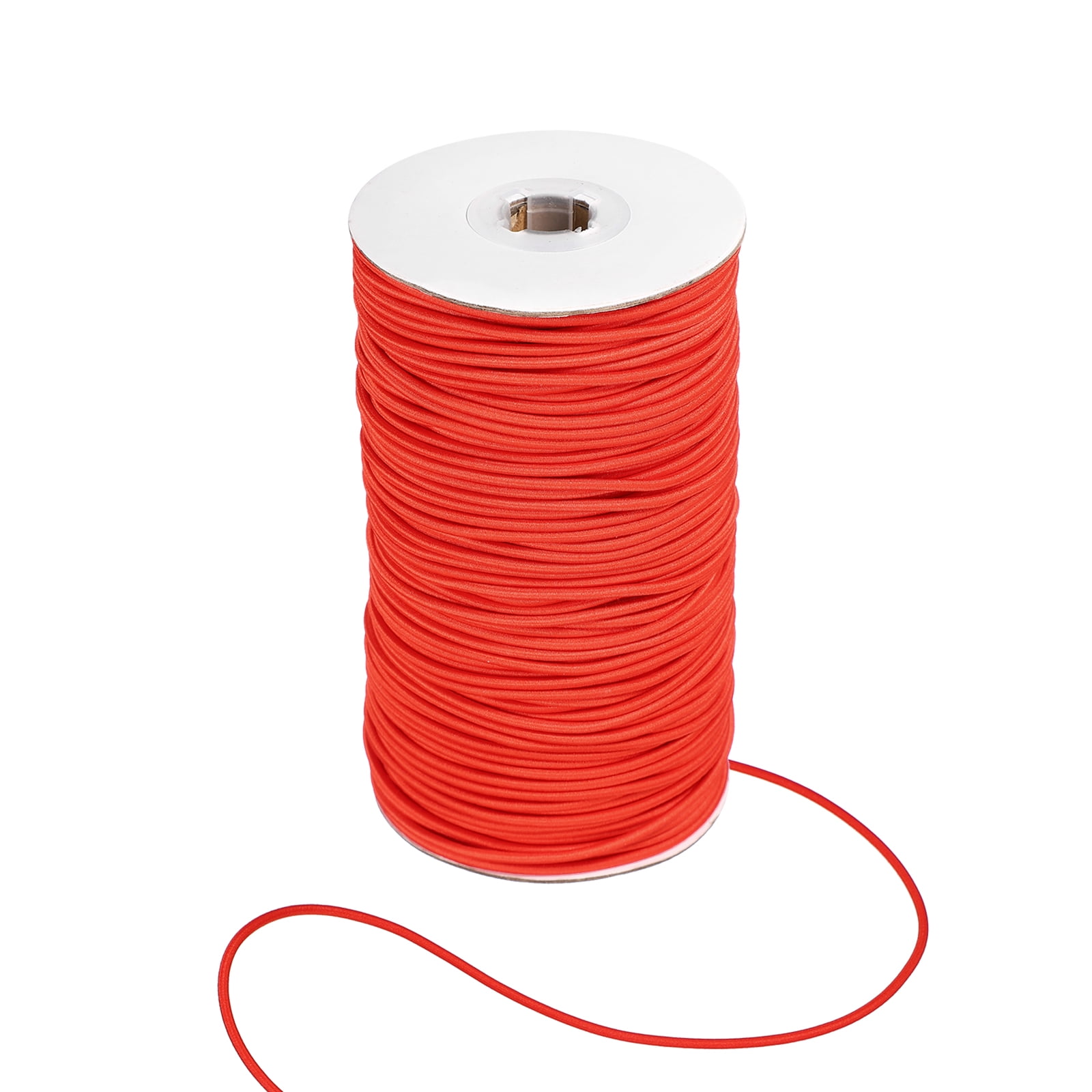 Uxcell Stretchy String for Bracelets, Elastic Crystal Thread Stretch Elastic Beading Cord 2.5mm & Red-Fitting For(Bracelets/Sewing/Beading/Necklace/Jewelry Making/Crafts DIY)