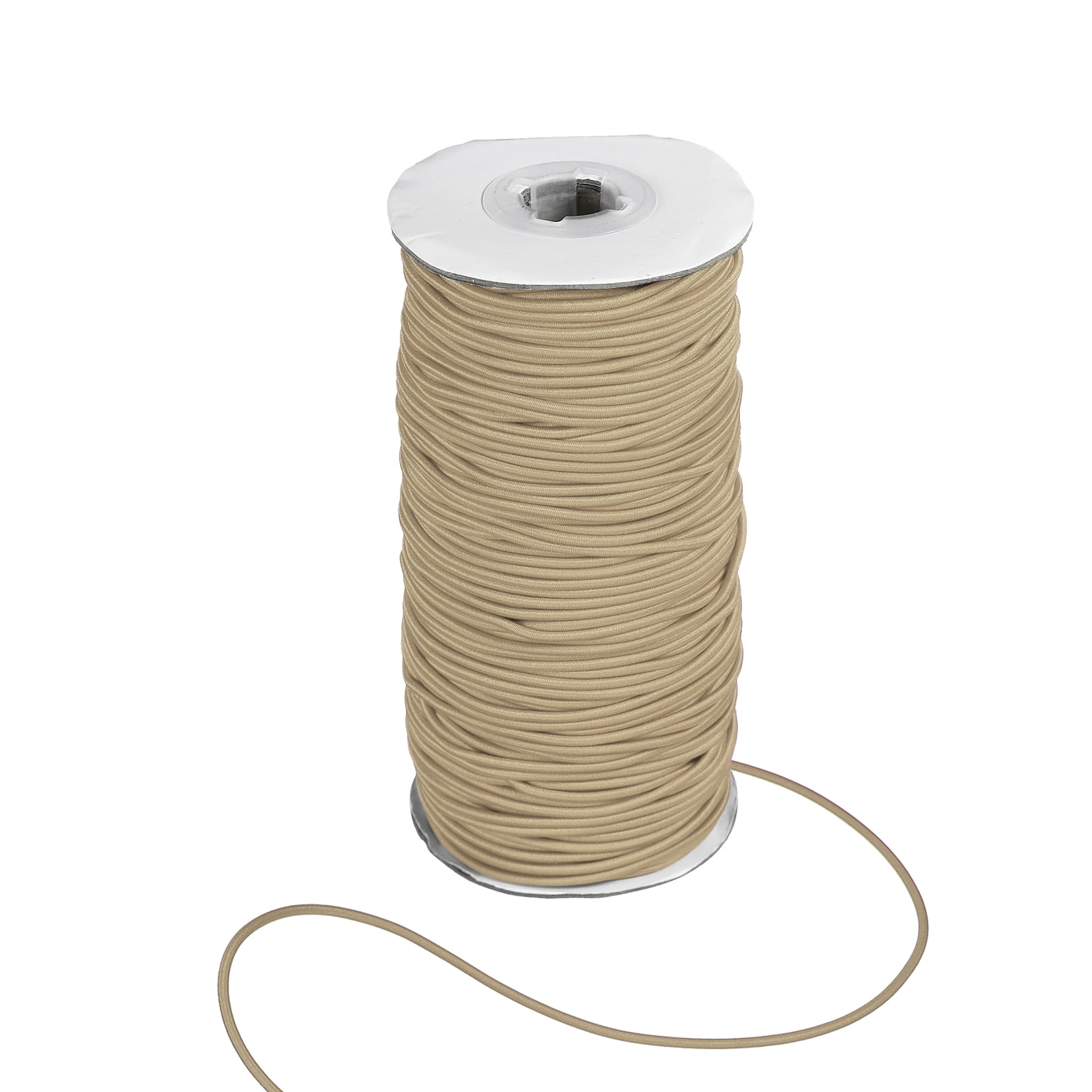 Uxcell Stretchy String for Bracelets, Elastic Crystal Thread Stretch Elastic Beading Cord 2mm & Brown-Fitting For(Bracelets/Sewing/Beading/Necklace/Jewelry Making/Crafts DIY)
