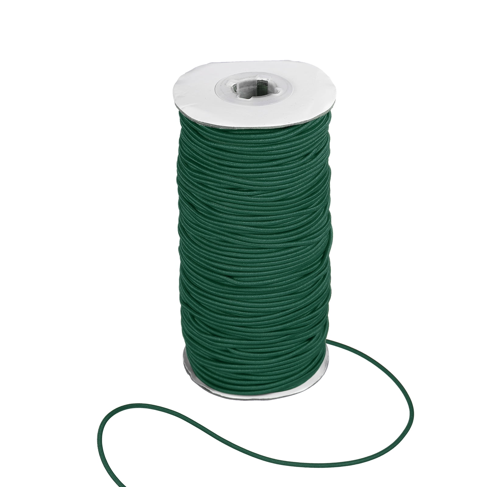 Uxcell Stretchy String for Bracelets, Elastic Crystal Thread Stretch Elastic Beading Cord 2mm & Dark Green-Fitting For(Bracelets/Sewing/Beading/Necklace/Jewelry Making/Crafts DIY)
