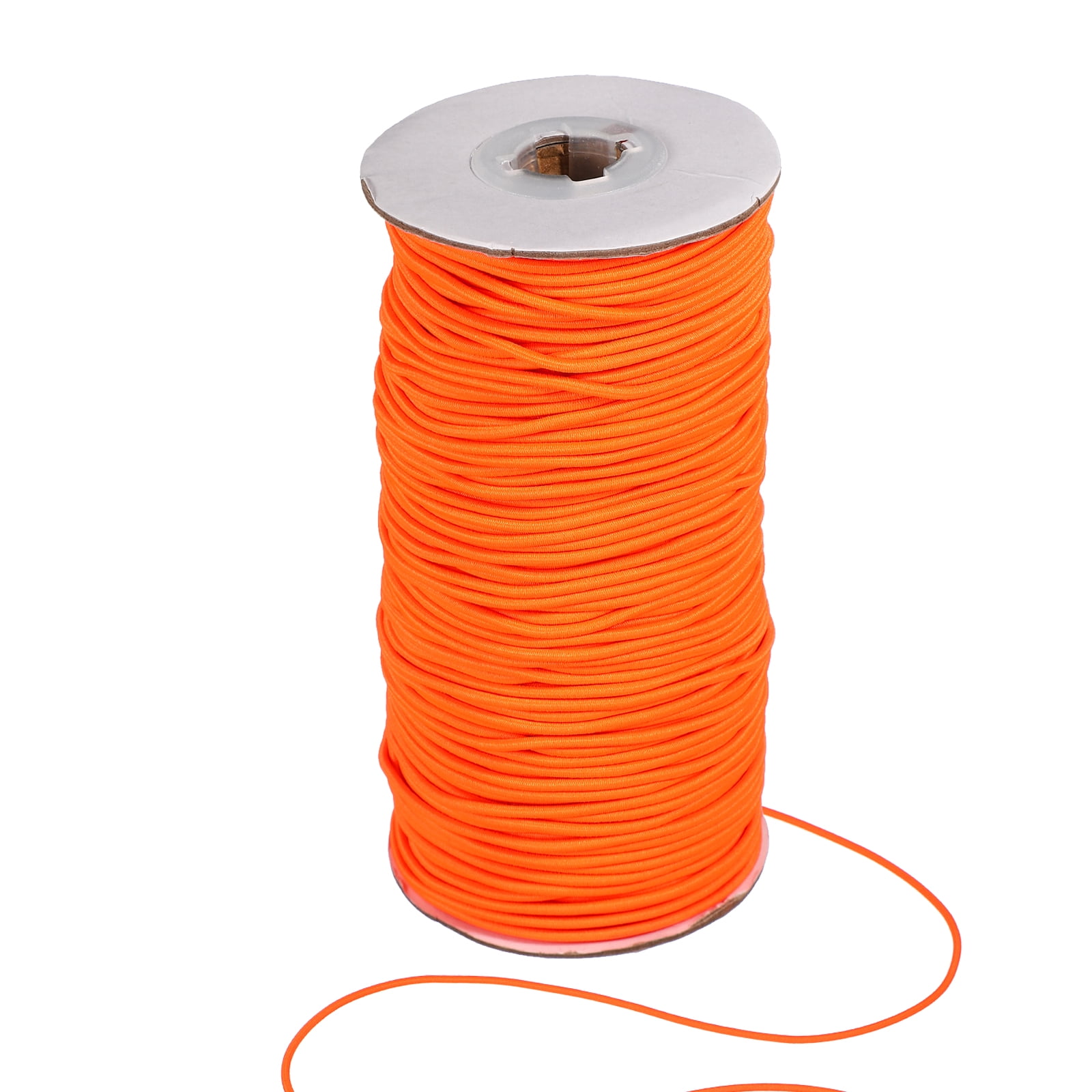 Uxcell Stretchy String for Bracelets, Elastic Crystal Thread Stretch Elastic Beading Cord 2mm & Fluorescent Orange-Fitting For(Bracelets/Sewing/Beading/Necklace/Jewelry Making/Crafts DIY)