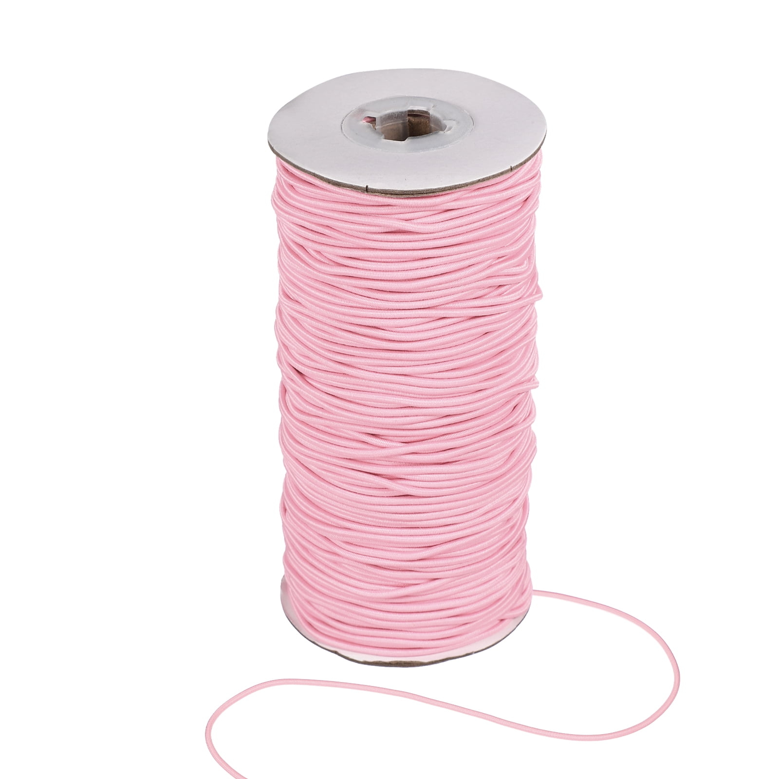 Uxcell Stretchy String for Bracelets, Elastic Crystal Thread Stretch Elastic Beading Cord 2mm & Pink-Fitting For(Bracelets/Sewing/Beading/Necklace/Jewelry Making/Crafts DIY)