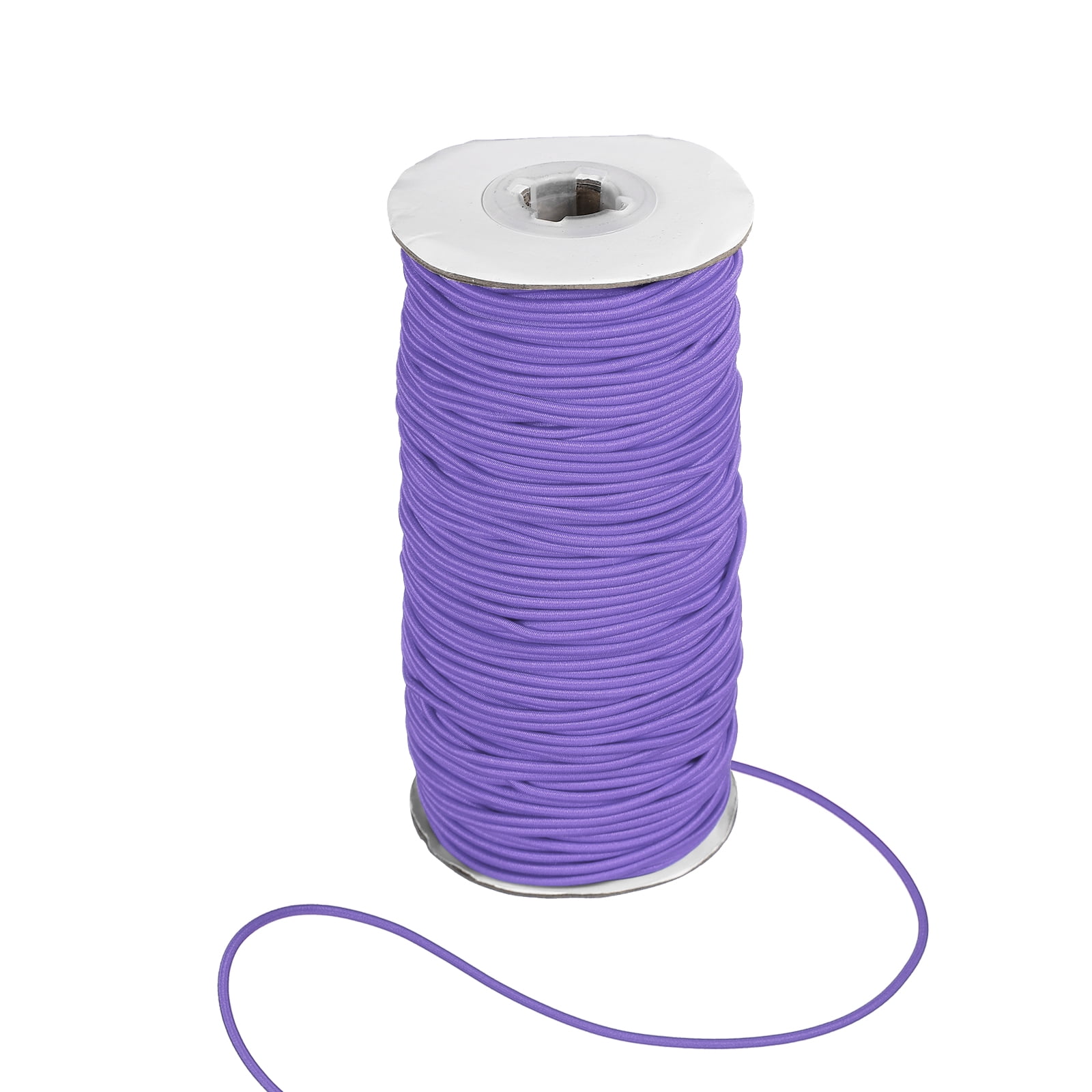 Uxcell Stretchy String for Bracelets, Elastic Crystal Thread Stretch Elastic Beading Cord 2mm & Purple-Fitting For(Bracelets/Sewing/Beading/Necklace/Jewelry Making/Crafts DIY)