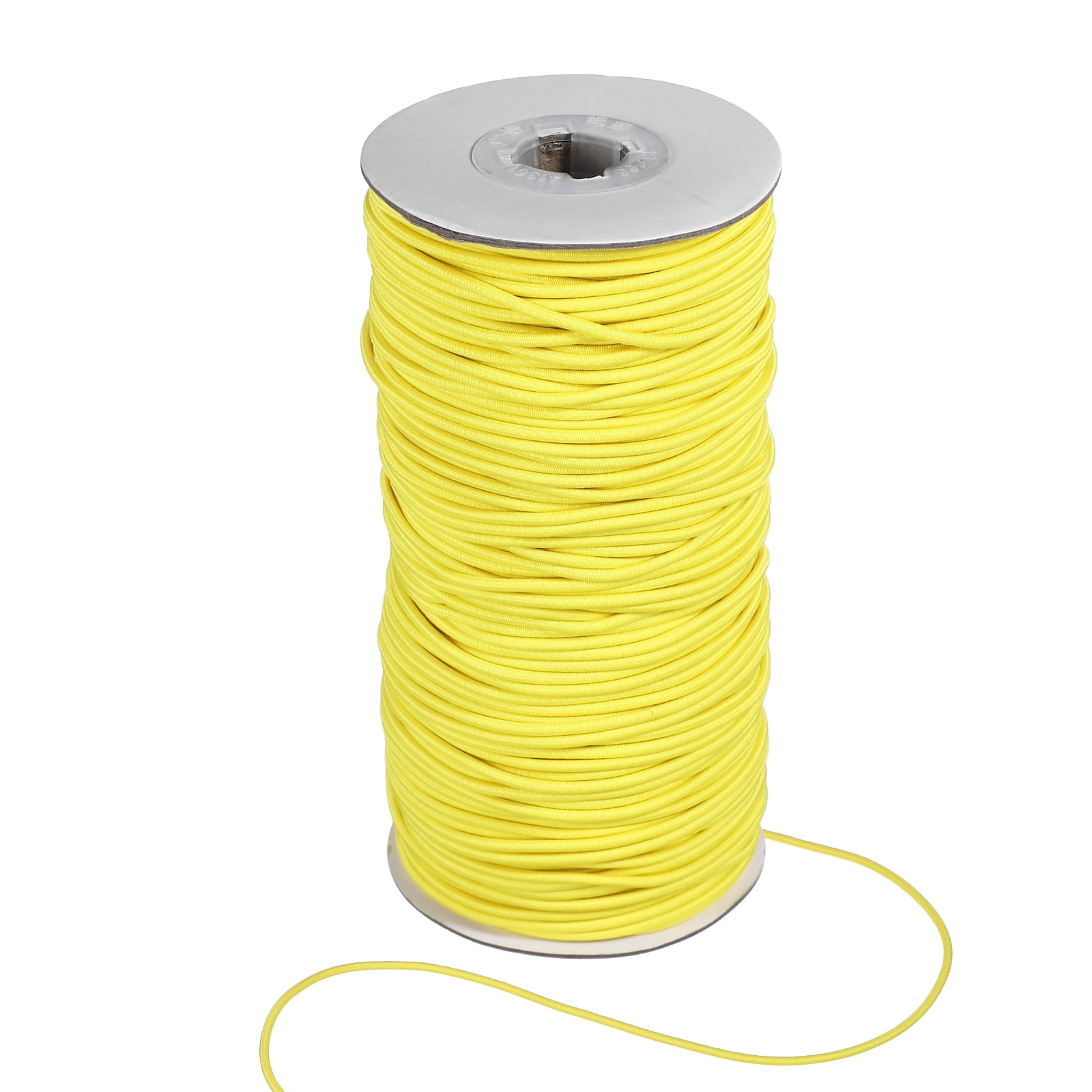 Uxcell Stretchy String for Bracelets, Elastic Crystal Thread Stretch Elastic Beading Cord 2mm & Yellow-Fitting For(Bracelets/Sewing/Beading/Necklace/Jewelry Making/Crafts DIY)
